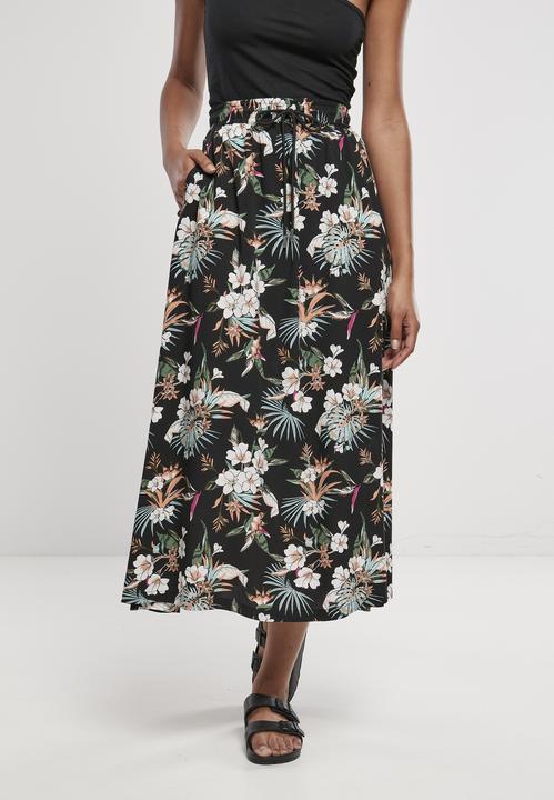 Image du produit Urban Classics Jupe midi en viscose pour femmes (3XL)