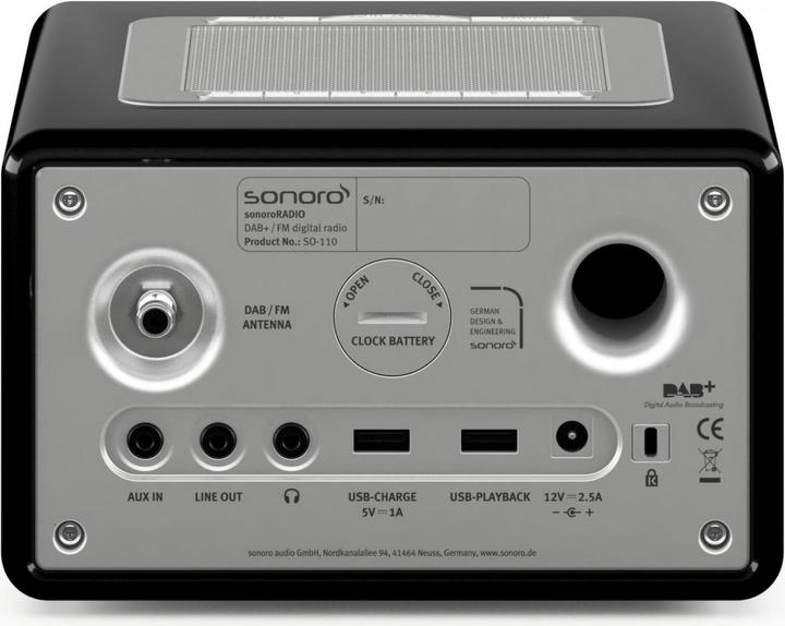 Produktbild Sonoro Radio (DAB+, FM, DAB, Bluetooth)