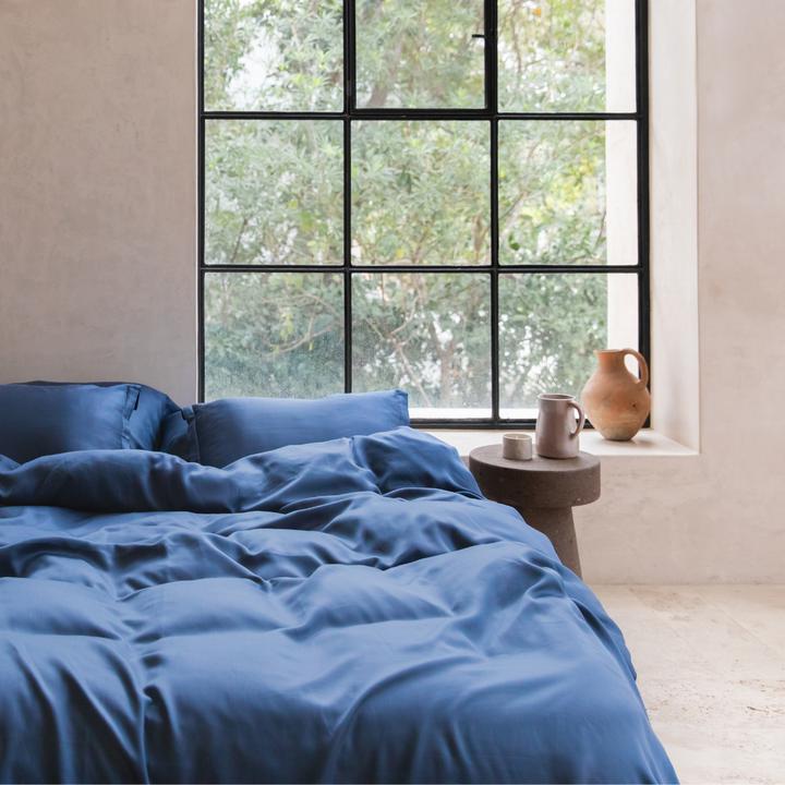 Produktbild Coco & Cici Tencel Bettbezug + Kissenbezug (Bettwäsche Set, 240 x 220 cm, 60 x 70 cm)
