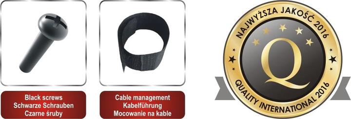 Produktbild Red Eagle Wandhalterung für LED-TV - SOLID BLACK 30-70 (Wand, 70", 40 kg)