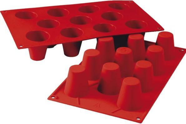 Produktbild Silikomart Dariolform 11er, Silikon, Länge: 300 mm, Breite: 175 mm