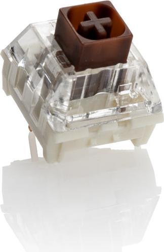 Immagine prodotto Ducky Kailh Box Brown Interruttori, meccanici, a 3 pin, tattili, MX-Stem, 50g - 110 pezzi