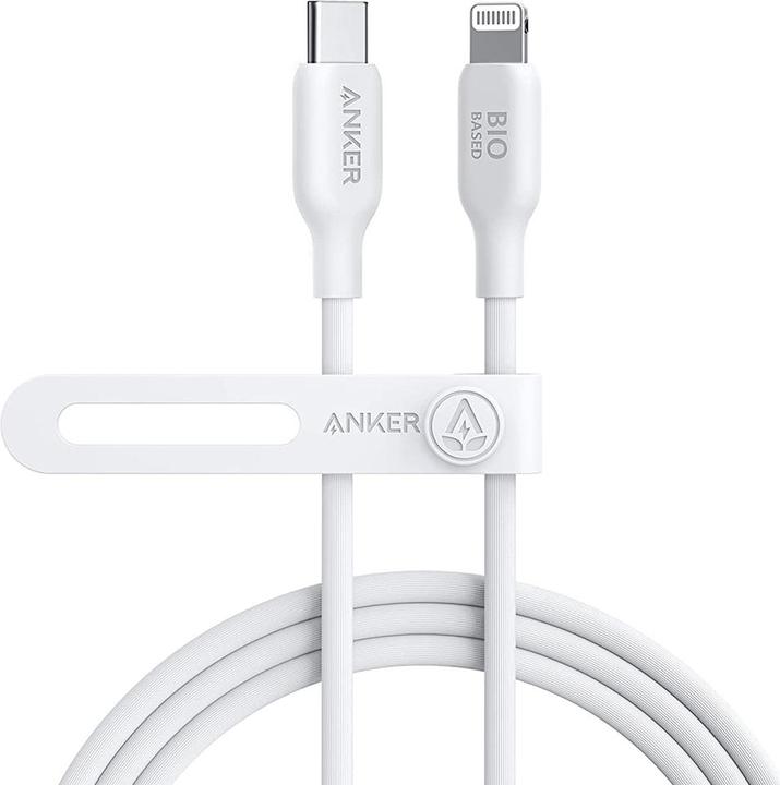 Actual product image Anker 541 Eco-friendly Bio-TPU, C-LTG, 3ft (0.91 m, USB 3.0)
