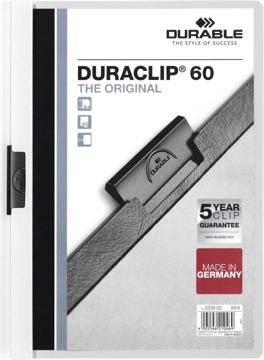 Durable DURACLIP 60 25 ST 220902 (A4, 25 x)