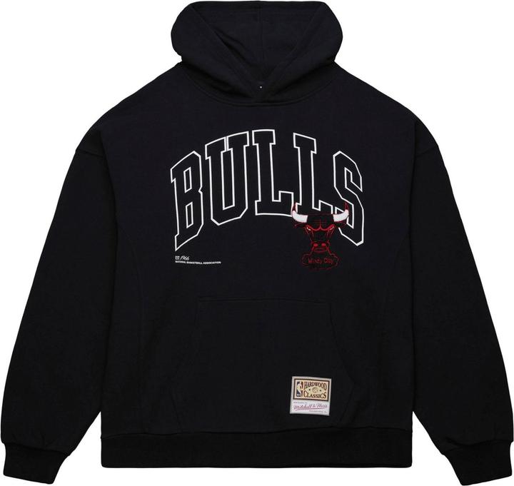 Mitchell & Ness Fleece Oversized Hoody Chicago Bulls - L (L)