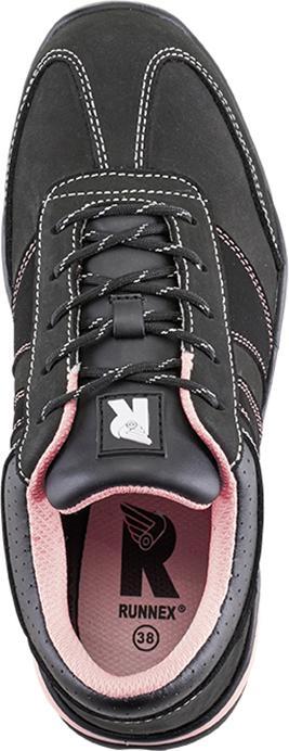 Actual product image Runnex Ladies S2 safety shoes "5280" LadyStar black size 40 (S2, 40)