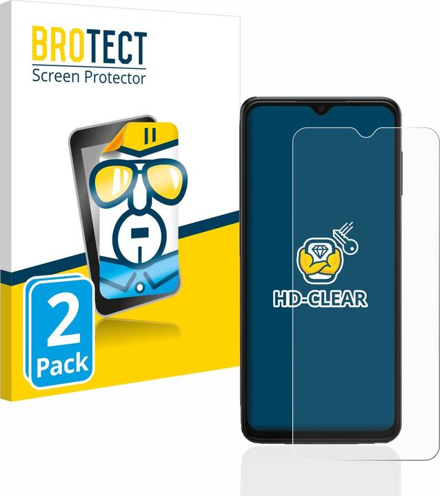Produktbild BROTECT Schutzfolie Displayschutz Klar (2 Stück, Samsung Galaxy A13 5G)