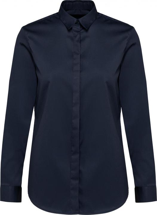 Kariban Langarmshirt Twill, Damen