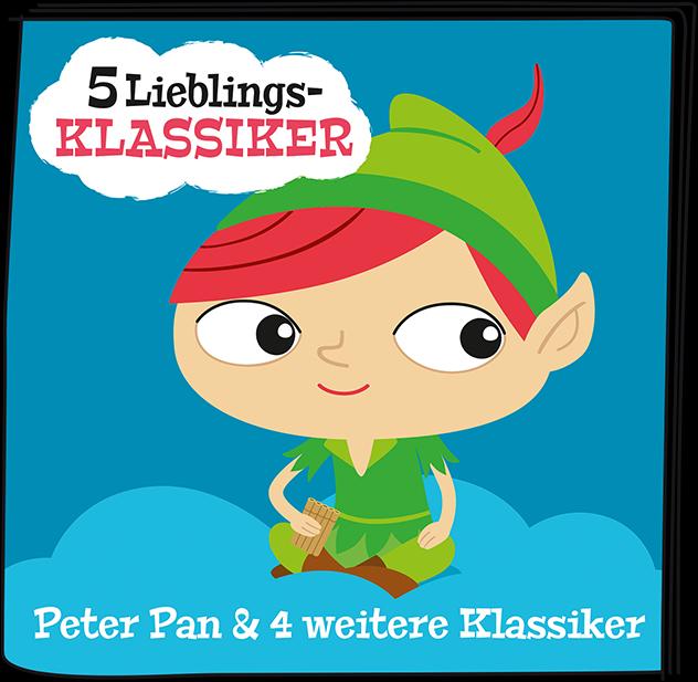 Produktbild Tonies 5 Lieblings-Klassiker Peter Pan und weitere Klassiker (Deutsch)