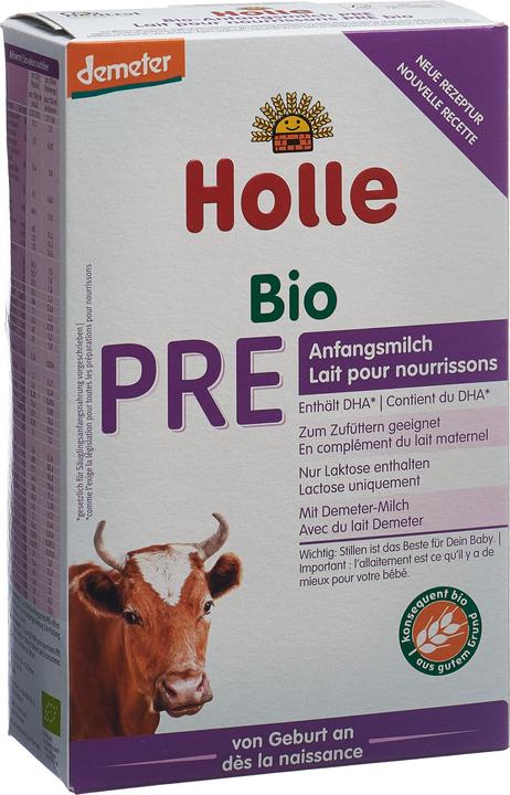 Holle Bio-Anfangsmilch PRE (neu) (400 g, from birth)