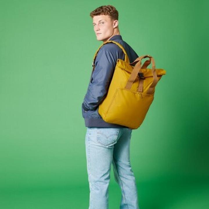 Actual product image Bagbase Backpack Roll Top Recycled Material (9 l)