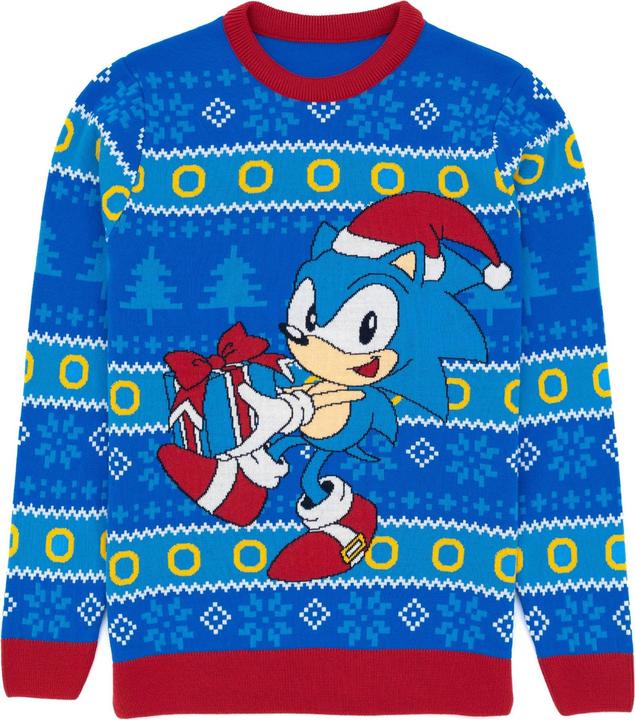 Sonic The Hedgehog Pullover weihnachtliches Design