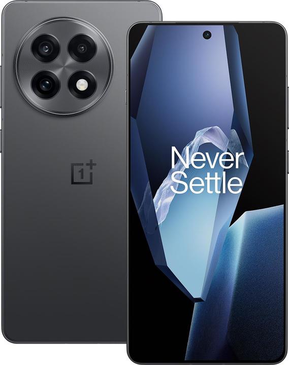 Actual product image OnePlus 13R (256 GB, Nebula Noir, 6.78", Dual SIM, 50 Mpx, 5G)