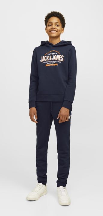 Actual product image Jack & Jones JJELOGO SWEAT HOOD 2 COL 24/25 NOOS JNR (128)