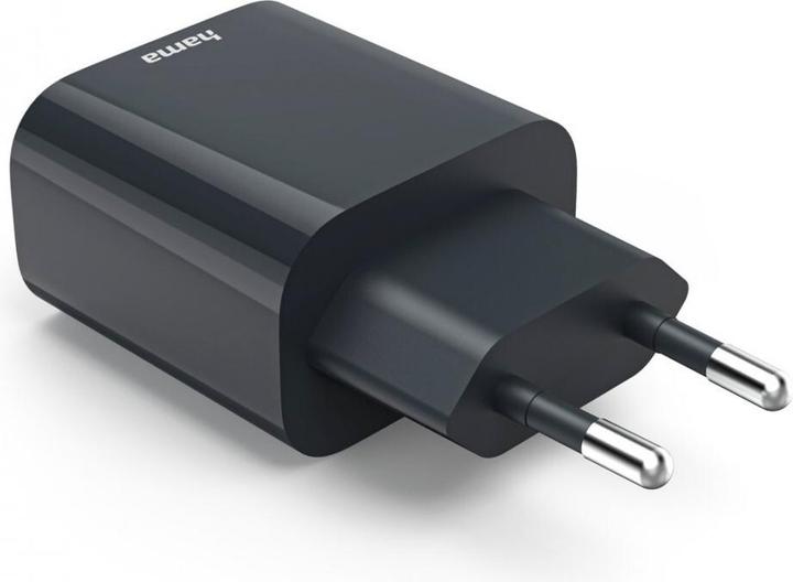 Produktbild Hama Schnellladegerät, USB-C, Power Delivery (PD), 20 W, Anthrazit (20 W)
