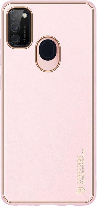 Immagine prodotto Dux Ducis Custodia elegante Yolo in morbido TPU e pelle PU per Samsung Galaxy M30s rosa (Samsung Galaxy M30s)