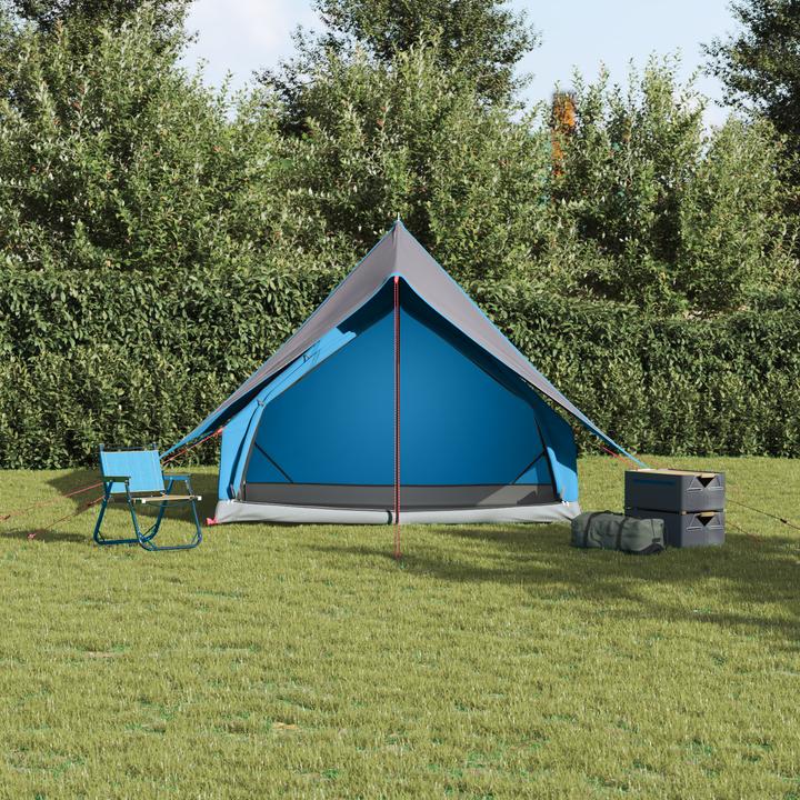 Produktbild VidaXL Camping-Zelt A-Frame 3-Personen Blau Wasserfest (3 Personen)