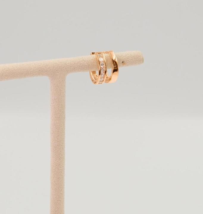 Actual product image Muau Creoles (White gold 750 0.16ct.2 H SI diamonds each 0.08ct. - Trumiracle 0.50 can only be found in the MUAU jewellery shop.)