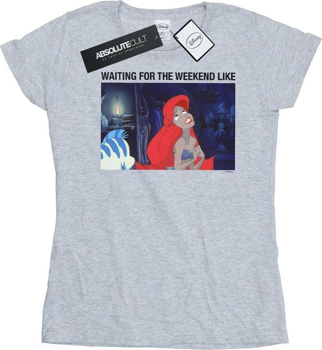 Disney The Little Mermaid Waiting For The Weekend TShirt (XL)