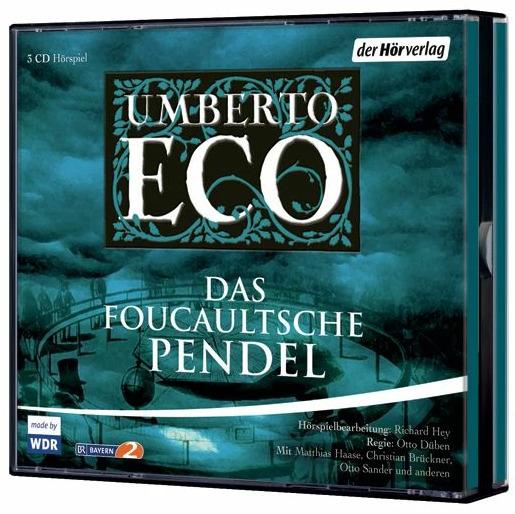 Actual product image The Foucault Pendulum (Umberto Eco, Matthias Haase, Jutta Lampe, Otto Sander, German)
