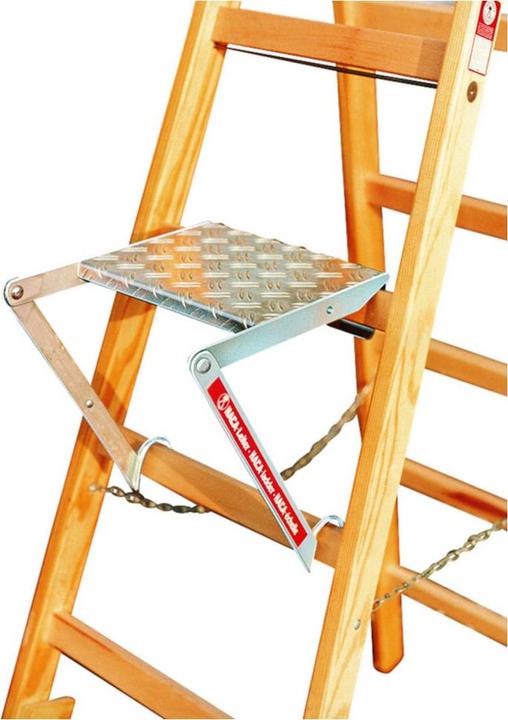 Produktbild Haca Einklappbare Arbeitsplattform aus Aluminium, Standfläche ca. 230 x 280 mm (Arbeitsplattform)