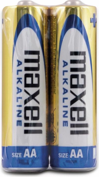 Produktbild Maxell Mignon-Batterie Alkaline, AA, LR6, 2 Stück (2 Stk., AA)