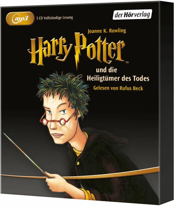 Immagine prodotto Harry Potter e i doni della morte (J.K. Rowling, Rufus Beck, Angela Kübrich, Tedesco)