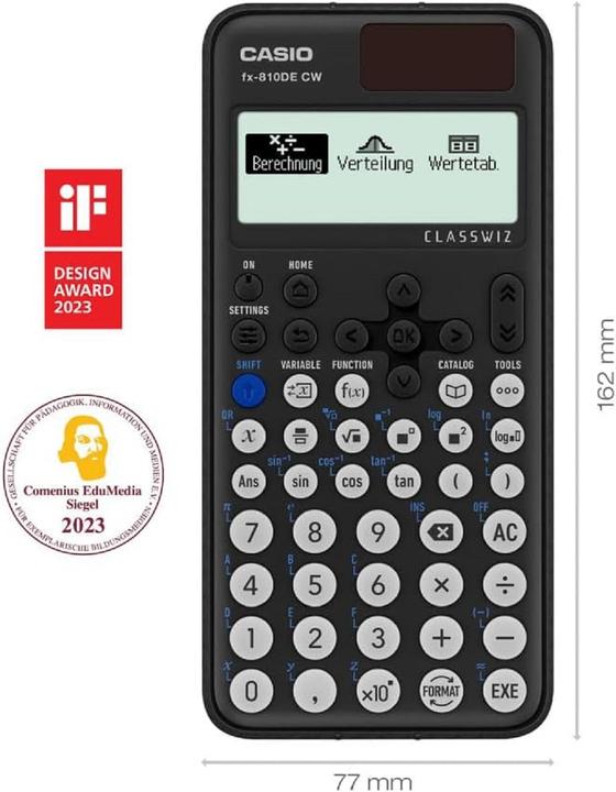 Image du produit Casio FX-810DE CW (Piles)