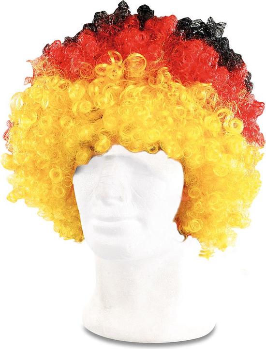 Produktbild Pearl Afro-Fan-Perücke in Deutschland-Farben
