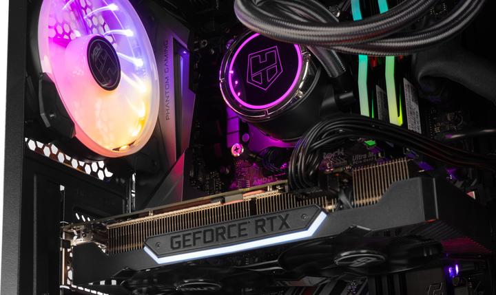 Actual product image Nox ATX TOWER HUMMER TGM RAINBOW RGB - Tower (mATX, Mini-ITX, ATX)