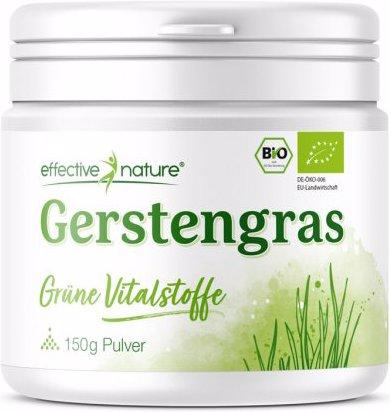 Effective Nature Bio Gerstengras (1 Stück, Pulver, 150 g)