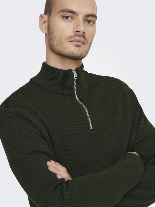 Immagine prodotto Only & Sons Onsphil Reg 12 Struc Half Zip Knit Noos (XS)