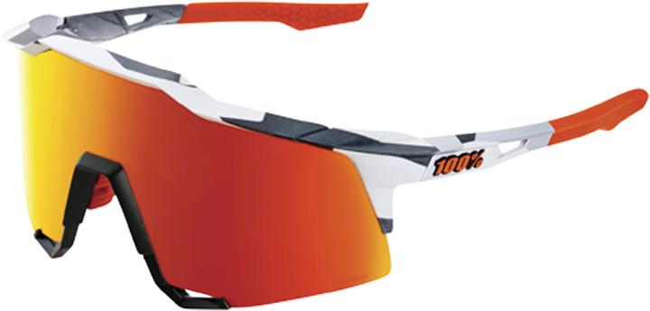 Produktbild 100% Brille Speedcraft Tall Soft Tact (Soft Tact grey Camo, Hiper Red)