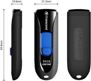 Actual product image Transcend JetFlash 790 (64 GB, USB-A)