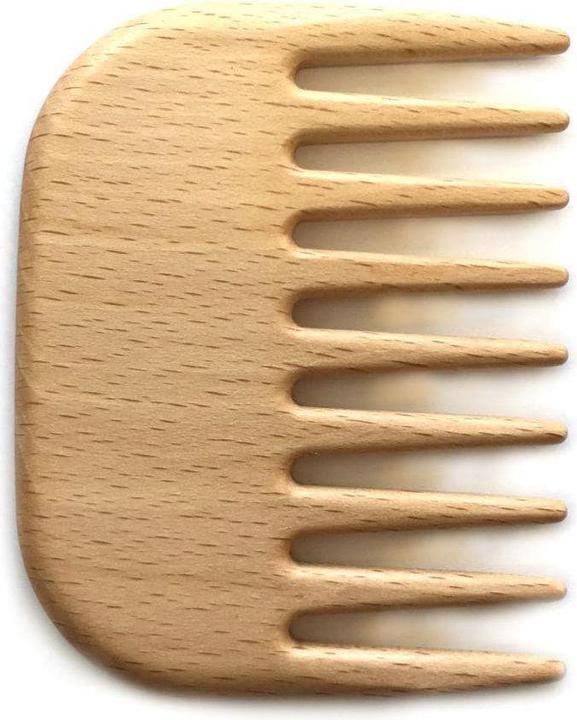 Immagine prodotto Herba Pettine tascabile afro, legno di faggio, certificato FSC®.