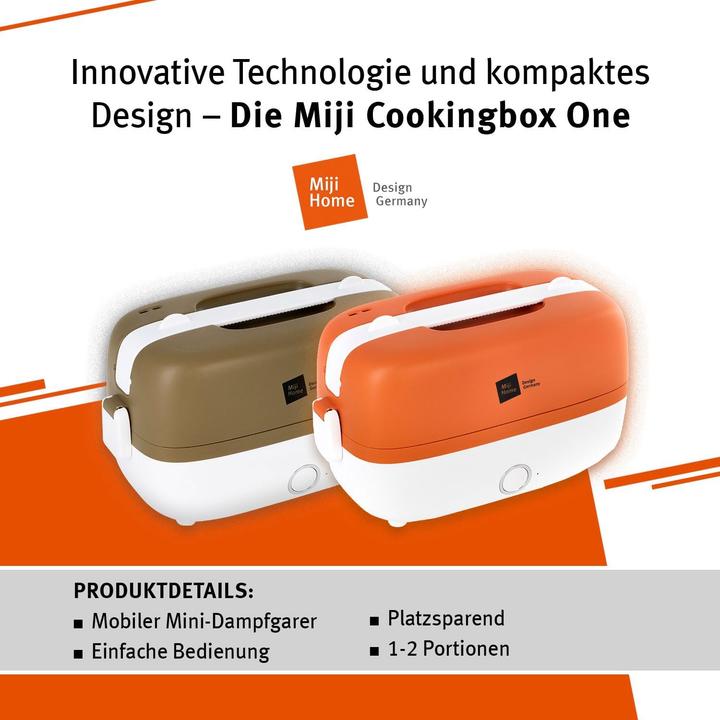 Produktbild Miji mobiler Dampfgarer 'Cookingbox One'
