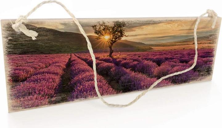 Produktbild Trenddeko Lavendelblüte in der Provence (30 x 10 cm)