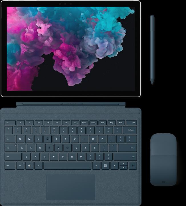 Actual product image Microsoft Surface Pro 6 (12.30", Intel Core i5-8250U, 8 GB, 256 GB, CH)