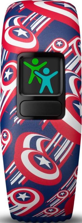Produktbild Garmin Vivofit jr. 2 Marvel (Captain America) (11 mm)