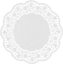 Produktbild Papstar Teller- und Tassendeckchen rundweiss (250 x)