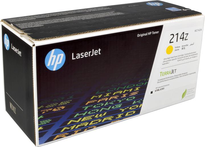 Image du produit HP 214Z Ultra High Yield Yellow Original LaserJet Toner Cartridge, 26000 pages, Magenta, 1 pc(s) (Y)