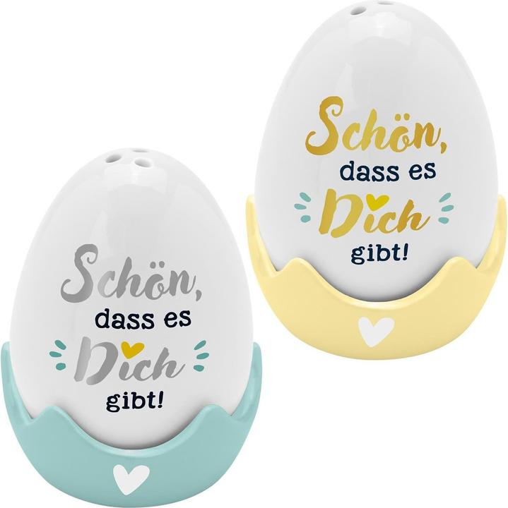 Produktbild Sheepworld Salz- & Pfefferstreuer Schön Weiss (Pfeffer, Salz)