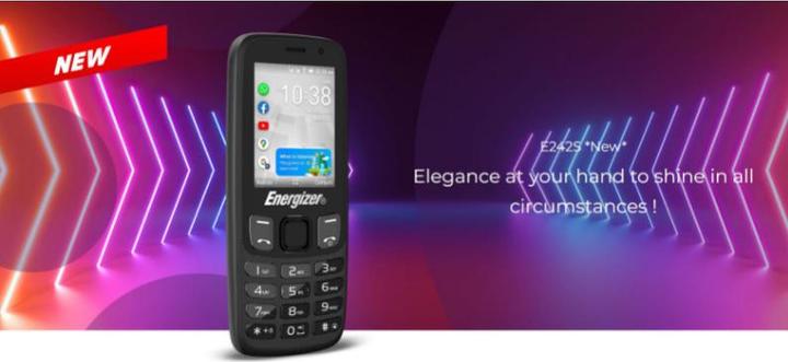 Actual product image Energizer E242S (2.40", 0.30 Mpx, 4G)
