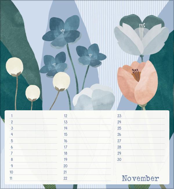Produktbild Geburtstagskalender Bloom (Deutsch)