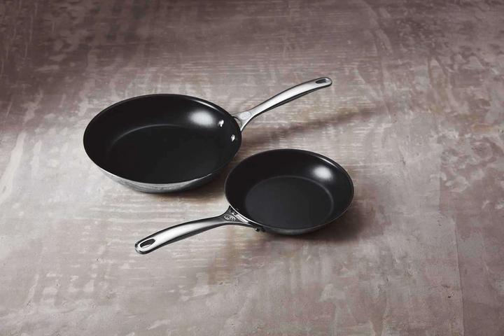 Actual product image Le Creuset 3-ply Plus (26 cm, Frying pan, Stainless steel)