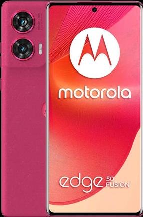 Image du produit Motorola Edge50 Fusion (256 Go, Rose vif, 6.70", Double SIM, 50 Mpx, 5G)