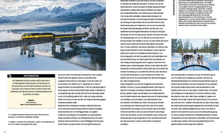 Nährwerte und Zutaten Die Welt per Zug entdecken (Deutsch, Franco Tanel, 2024)