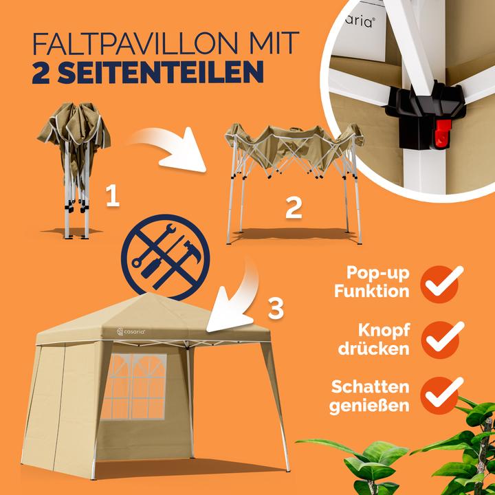 Actual product image Casaria Folding tent (300 cm, 300 cm)