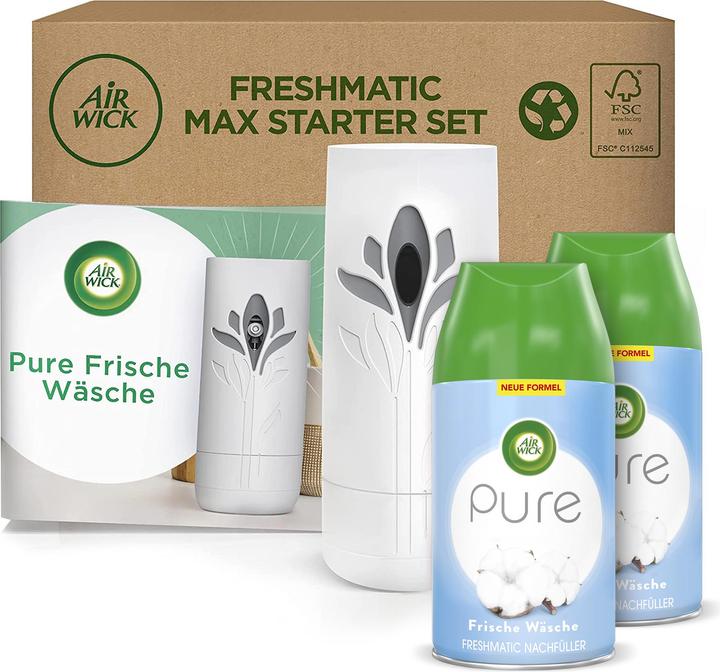 Produktbild Air Wick Freshmatic Max eCom Starter-Set PureFrische Wäsche