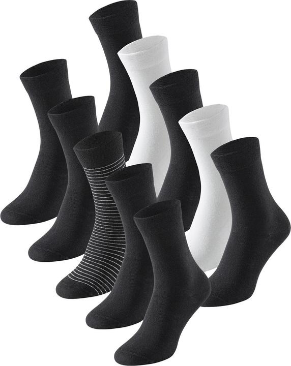 Schiesser Freizeitsocken Cotton Fit (10er Pack, 35 - 38)